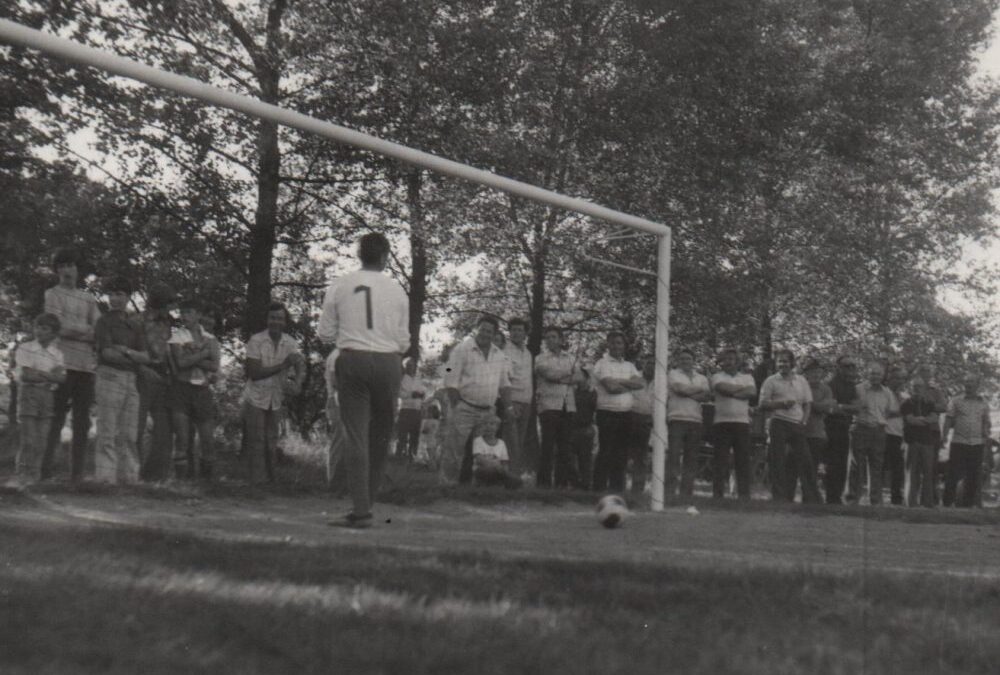 Fotky z oslav 50. let kopané – turnaj 1977