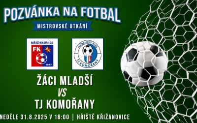 FK Křižanovice – TJ Komořany 2:5 (0:2)