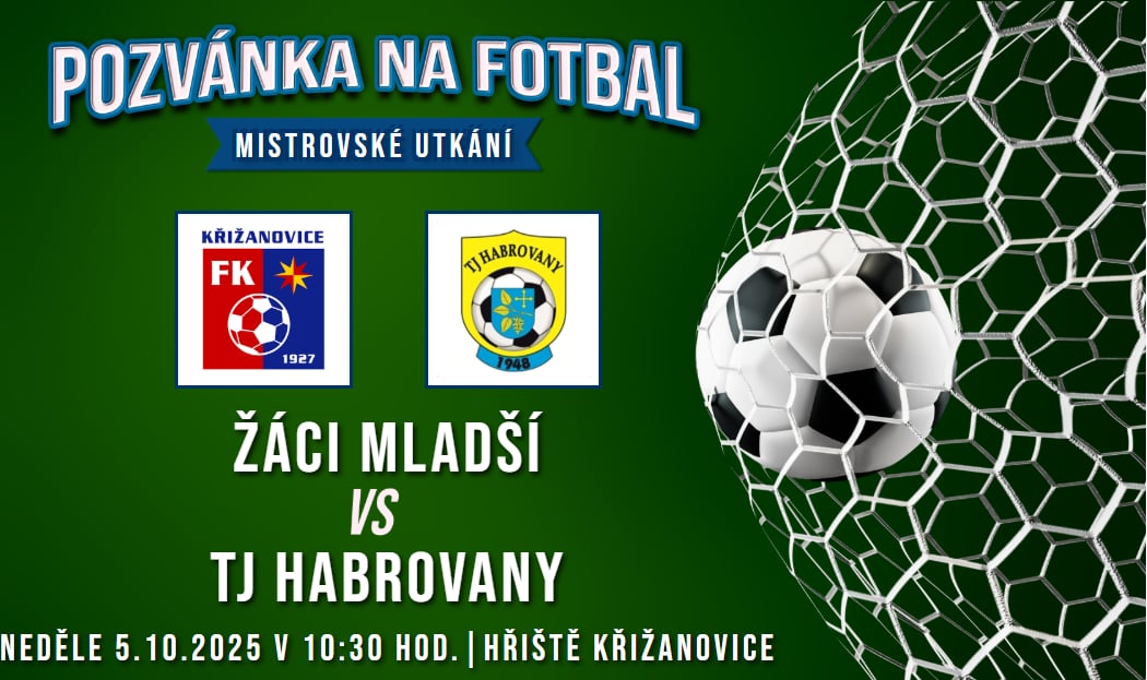 FK Křižanovice – TJ Habrovany 10:1 (4:0)