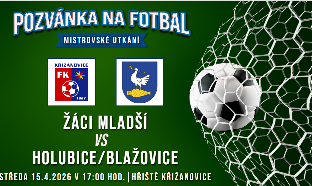 FK Křižanovice – Holubice/Blažovice 9:2 (4:1)