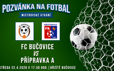 FC Bučovice – FK Křižanovice/TJ Hodějice A 6:4 (4:3)