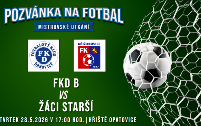 FKD B – FK Křižanovice 8:0 (6:0)