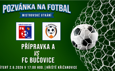 FK Křižanovice/TJ Hodějice A – FC Bučovice 7:8 (3:3)
