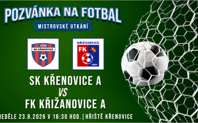 SK Křenovice A – FK Křižanovice A 1:3 (1:1)