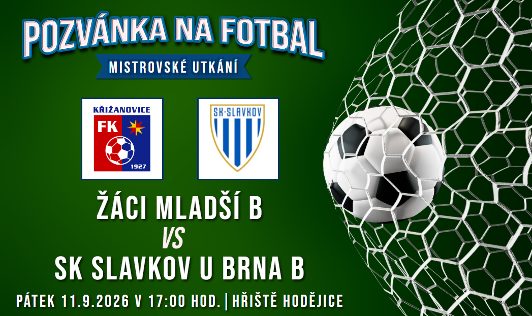 FC Bučovice/FK Křižanovice B – SK Slavkov u Brna B 7:5 (1:1)