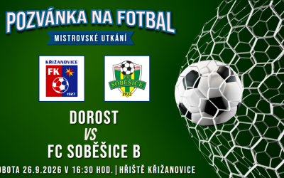 FK Křižanovice – FC Soběšice B 3:7 (2:3)